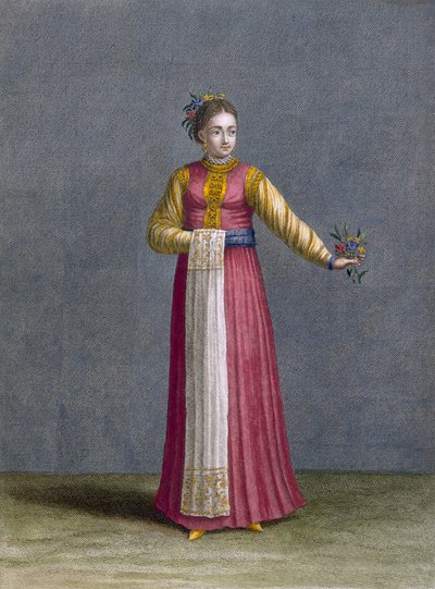 Una giovane donna valacca, tavola 81 da 